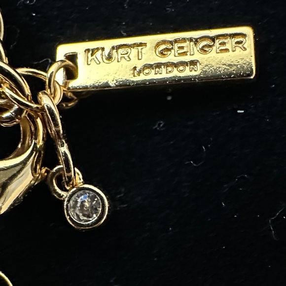 Kurt Geiger Gold-Tone Chain Bracelet - Picture 3 of 6